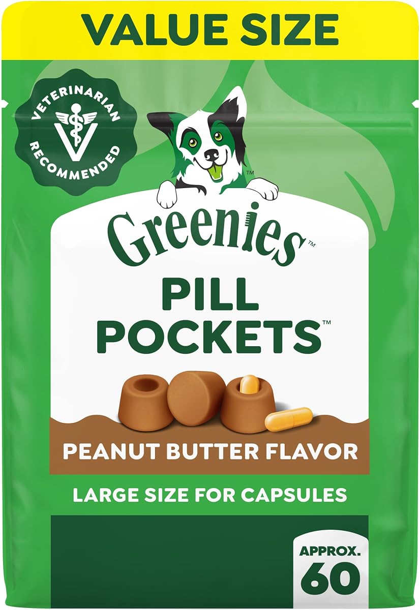 Greenies Pill Pockets Large Dog Treats Peanut Butter