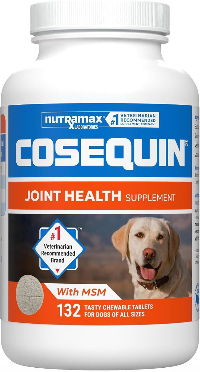 Nutramax Cosequin Joint Health Supplement for Dogs 132 Tablets