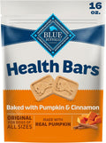 Blue Buffalo Health Bars Pumpkin Cinnamon Dog Biscuits