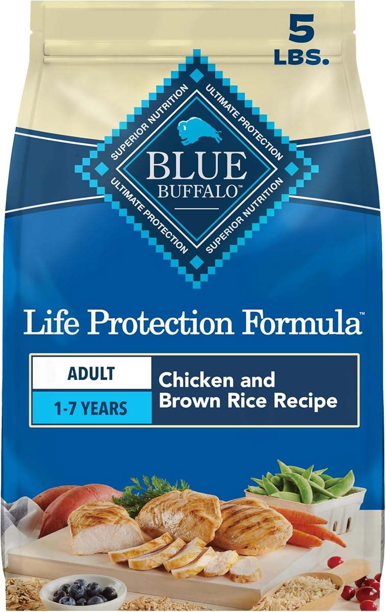 Blue Buffalo Life Protection Formula Chicken Adult Dog Food 5 lb