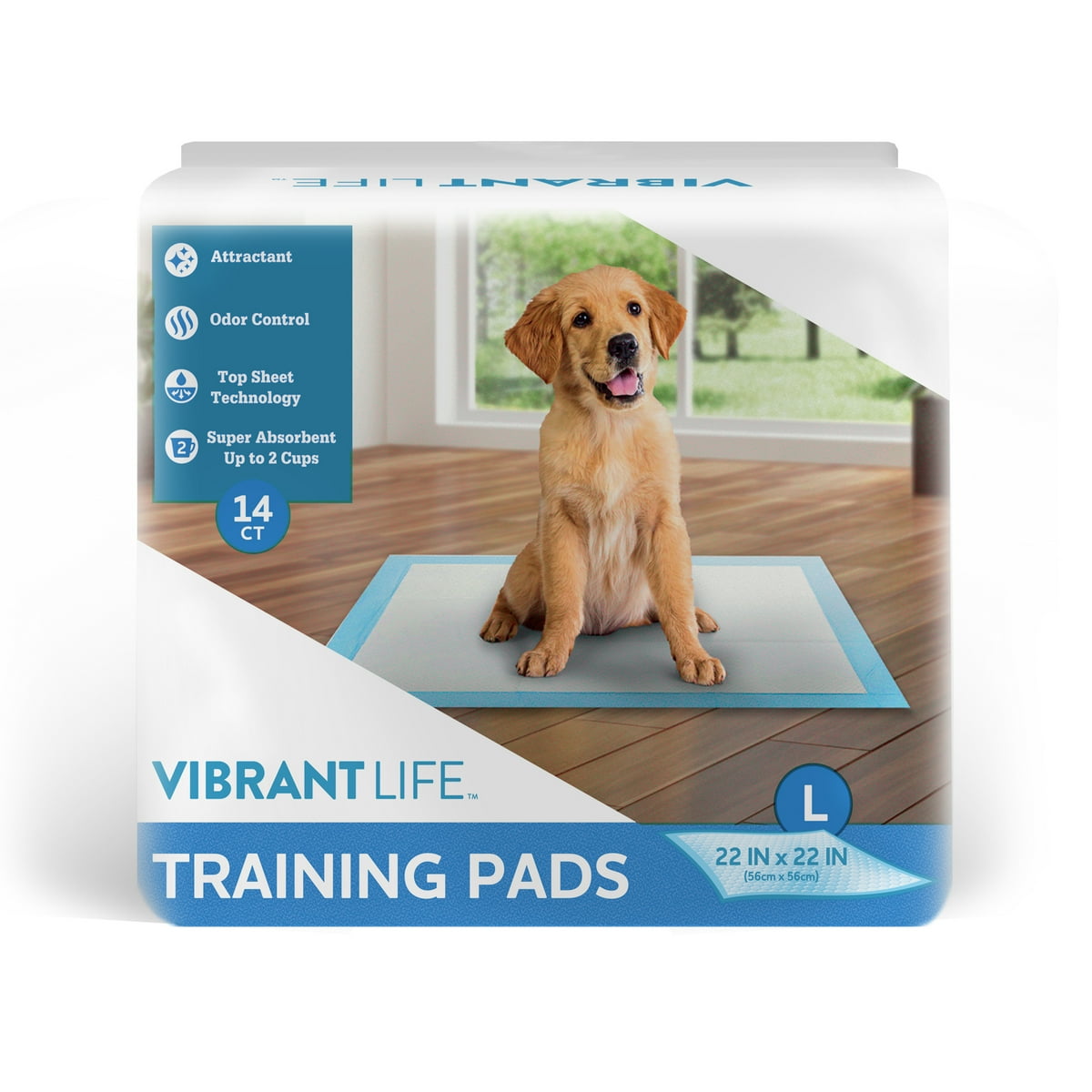 Vibrant Life Training Pads for Dogs 14 Count