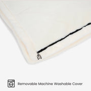 The Super Cloud Large Pillow Bed in Pearl White