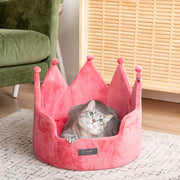 Crown Dog & Cat Fun Bed Prive Collection - Royal Pink