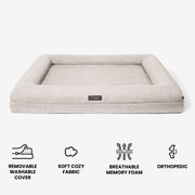 Orthopedic Large Dog Bed – Cream