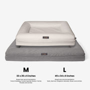Orthopedic Medium Dog Bed – Cream