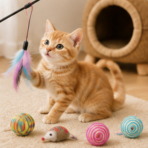 Kitten Starter Toy Assortment (10-Pack)