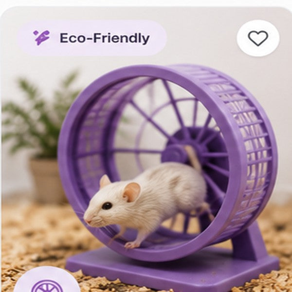 Silent Spinner Exercise Wheel for small pets