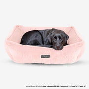 The Super Cloud Bed in Blush Pink