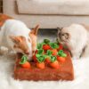 Pet Dog Carrot Plush Toy - Snuffle Mat for Dogs & Cats - Image 4