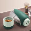 2-in-1 Portable Pet Water Bottle & Food Bowl Dispenser – Foldable, BPA-Free Travel Dog Water & Food Container - Image 4