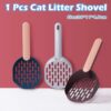 Cat Litter Shovel Plastic Cats Poop Scoop Pet Cleanning Tool Cat Toilet Products Durable Litter Box Cleaner Shovel - Image 5